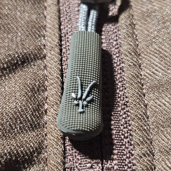 Ibex Men Wool Goose Brown Puffer Vest L Quiet Luxury Gorpcore Utility Layer - Picture 7 of 15